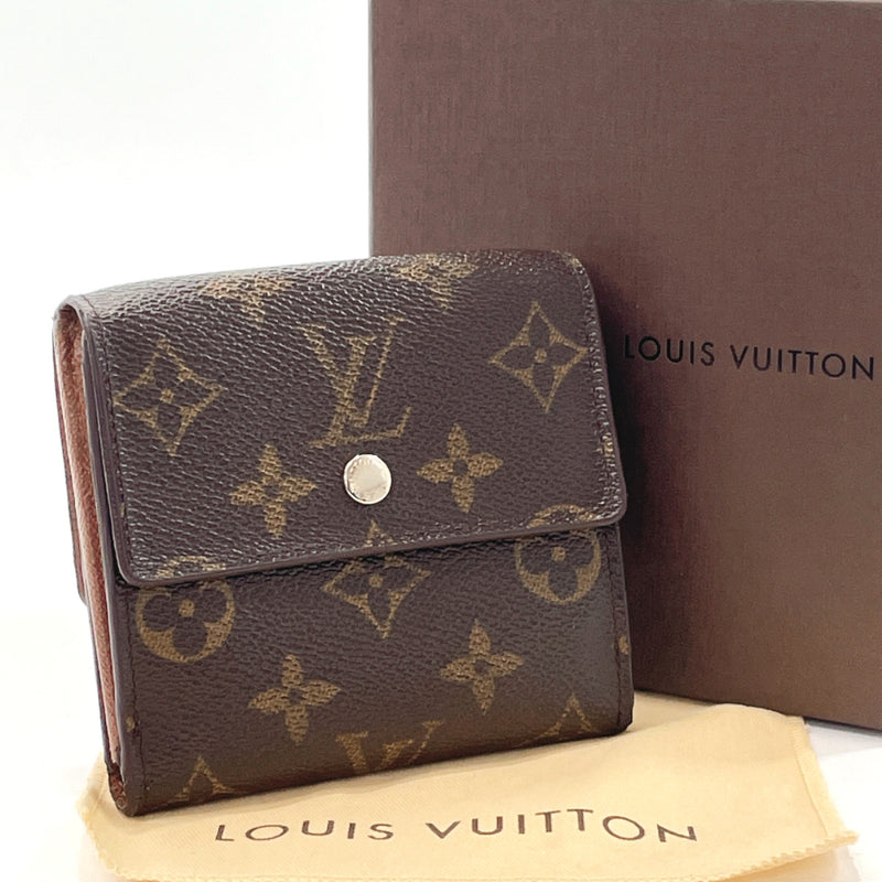 LOUIS VUITTON Tri-fold wallet M61654 Portefeiulle Elise Monogram