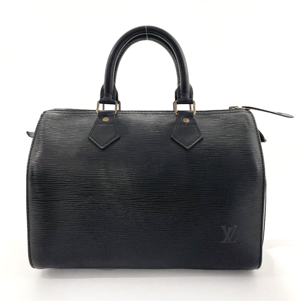 LOUIS VUITTON Handbag M59032 Speedy 25 Epi Leather Black Women Used