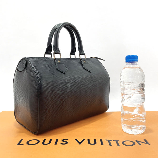 LOUIS VUITTON Handbag M59032 Speedy 25 Epi Leather Black Women Used