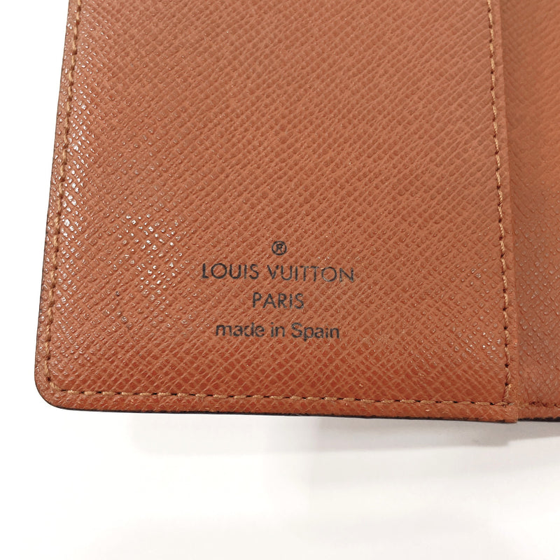 Louis Vuitton Notebook Cover Agenda PM Brown Monogram R20005