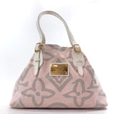 LOUIS VUITTON Tote Bag M95672 Taicienne PM canvas pink Women Used