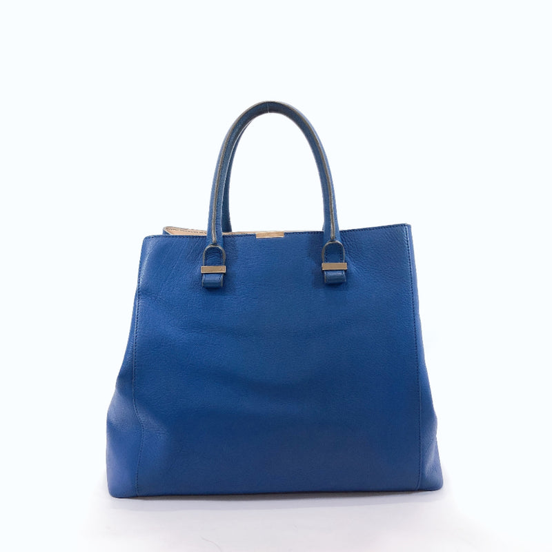 Victoria Beckham Tote Bag leather blue Women Used