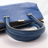 Victoria Beckham Tote Bag leather blue Women Used