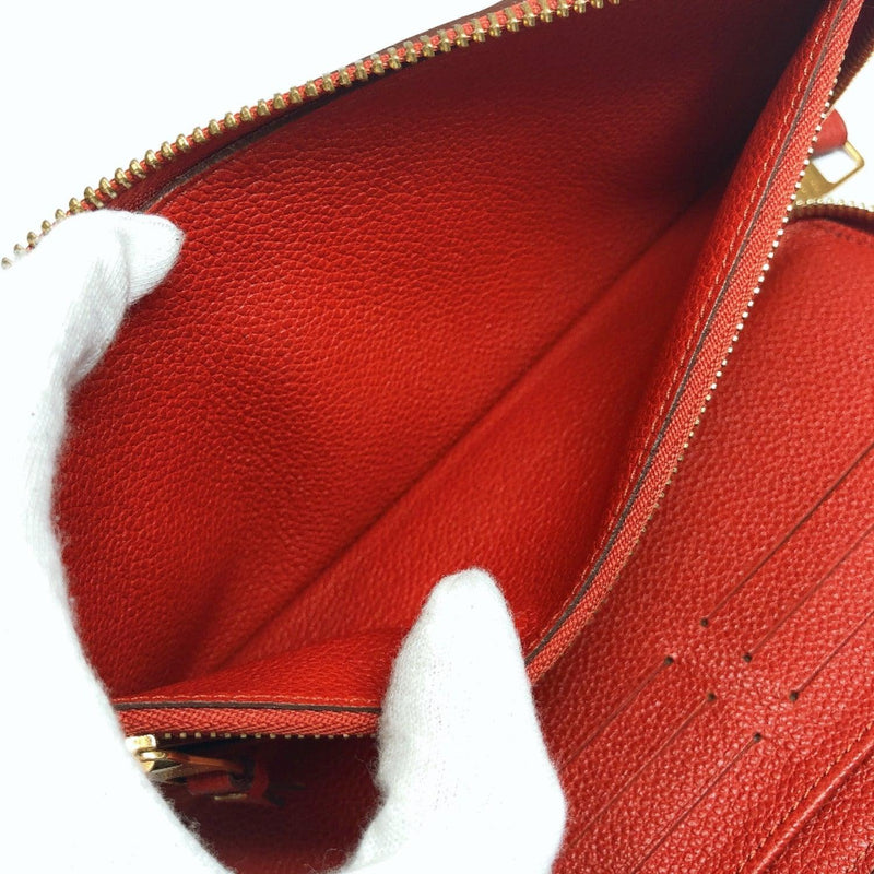 LOUIS VUITTON purse M60297  Portefeiulle Scrett Ron Monogram unplant Red Women Used - JP-BRANDS.com
