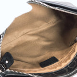 Salvatore Ferragamo Shoulder Bag AU21 Gancinipattern PVC black Women Used