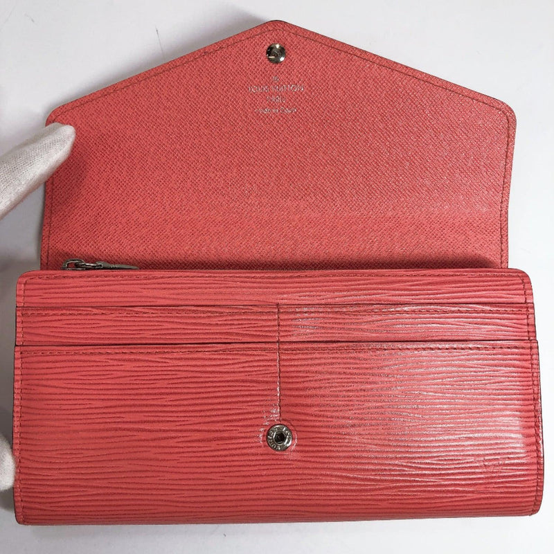 LOUIS VUITTON purse M60604 Portefeiulle Sarah Epi Leather pink