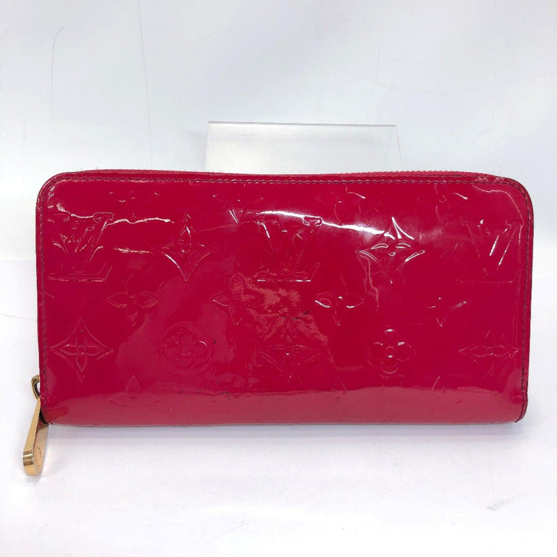 LOUIS VUITTON purse M91597 Zippy wallet Monogram Vernis purple Rose Andian Women Used - JP-BRANDS.com