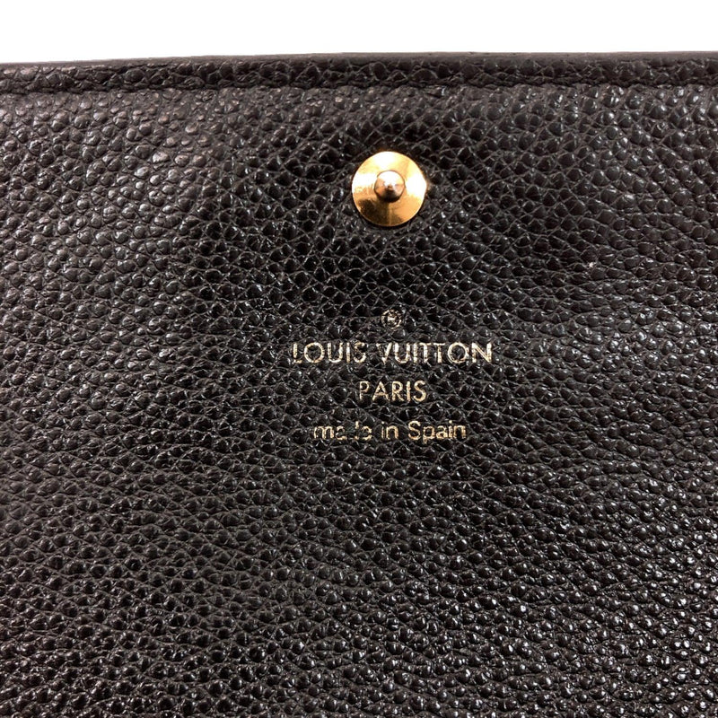 LOUIS VUITTON purse M61833 Portefeiulle Ponneuf Monogram unplant black Women Used - JP-BRANDS.com