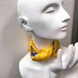 HERMES scarf Carre 90 silk yellow Women Used - JP-BRANDS.com