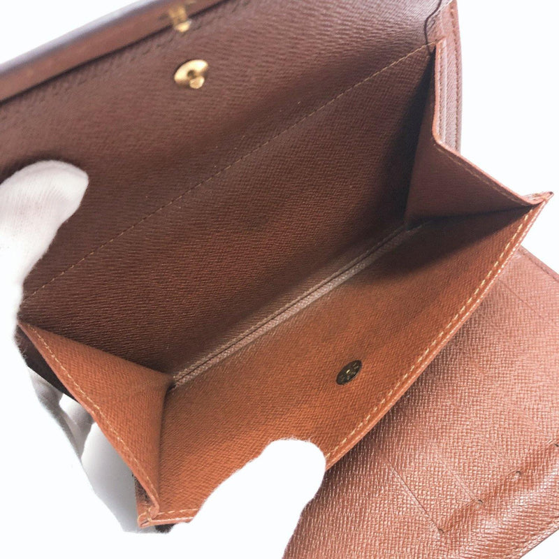 100 % Authentic Louis Vuitton Wallet Tri Fold M61202 Porte Tresor Etui –  Dream-Lab-Japan