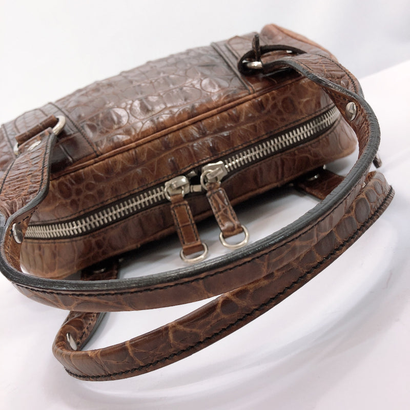 Miu Miu Handbag RR0904 BAULETTO embossing ST.COCO HOLLY leather