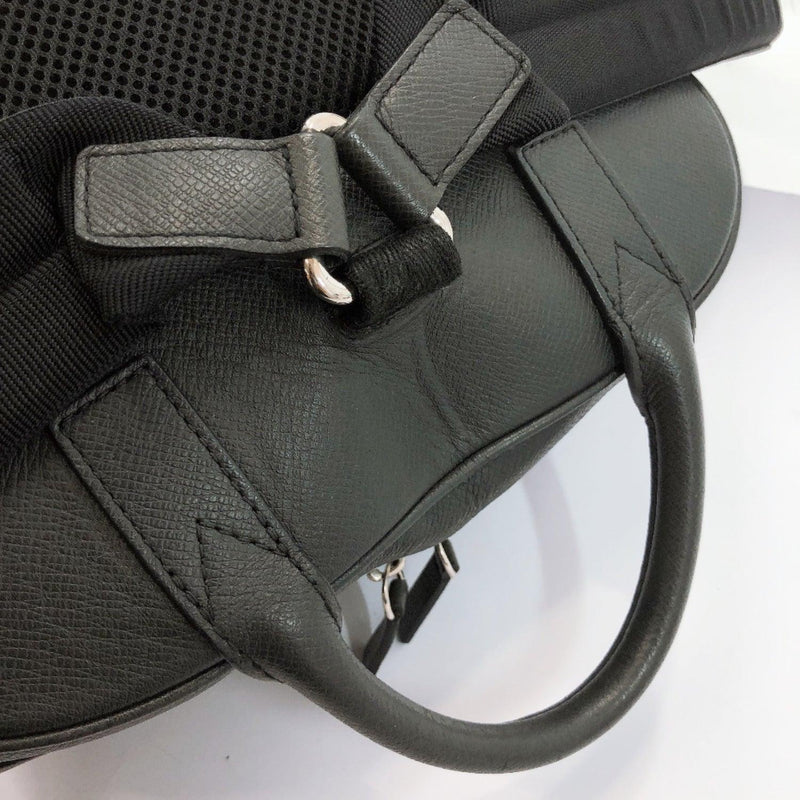 Louis Vuitton M30258 Alex Backpack For Men Taiga Leather Black 