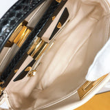 FENDI Handbag 8BN244 Peek-a-boo mini monster leather beige Women Used - JP-BRANDS.com