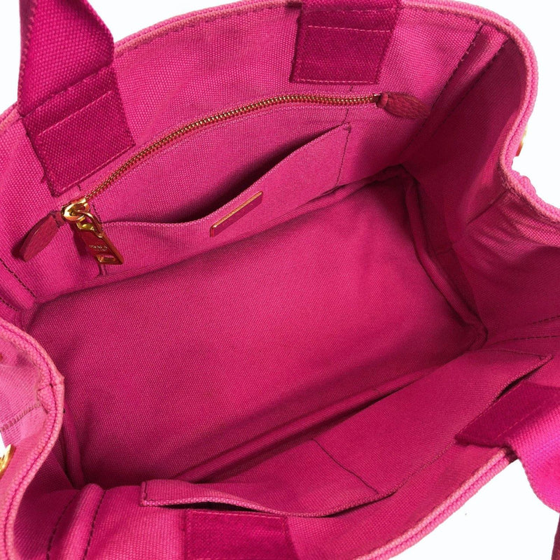 PRADA Tote Bag BN2439 Canapa mini canvas pink Women Used –