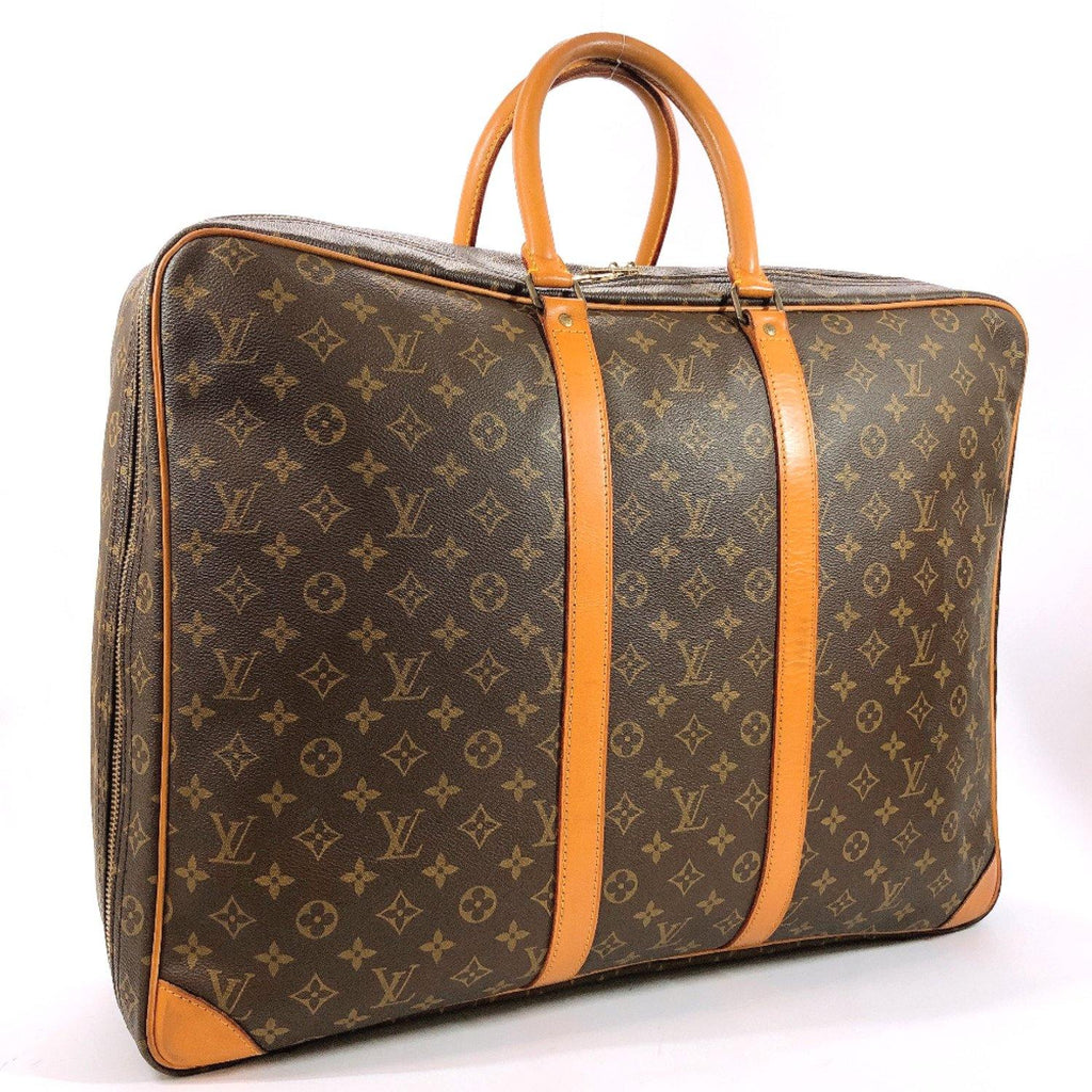 Louis Vuitton Sirius 55 Boston Bag Travel Bag Brown Monogram Vintage –  Timeless Vintage Company