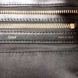 Chloe Handbag Alice 2way leather beige black Women Used - JP-BRANDS.com