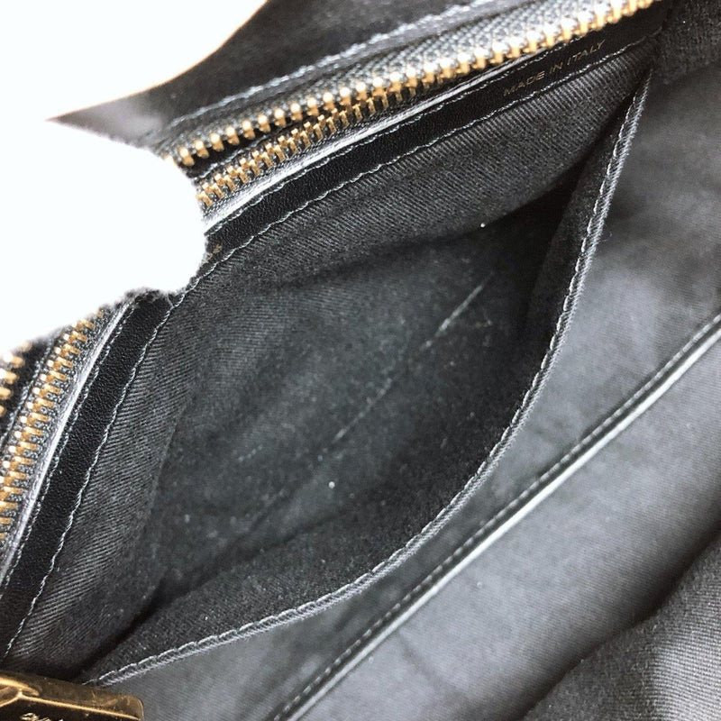 Chloe Handbag Alice 2way leather beige black Women Used - JP-BRANDS.com