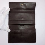 LOUIS VUITTON purse N61217 Portfoy International Damier canvas Brown Women Used - JP-BRANDS.com