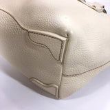 PRADA Handbag leather off white Women Used - JP-BRANDS.com