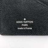 LOUIS VUITTON purse N32607 Portefeiulle Ron Bill Compartment Taiga black mens Used - JP-BRANDS.com