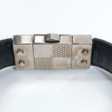 LOUIS VUITTON bracelet M6606E Braless check it Damier Grafitto Canvas black mens Used - JP-BRANDS.com