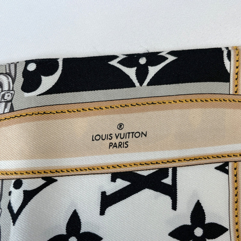Louis Vuitton Monogram Confidential Silk Scarf