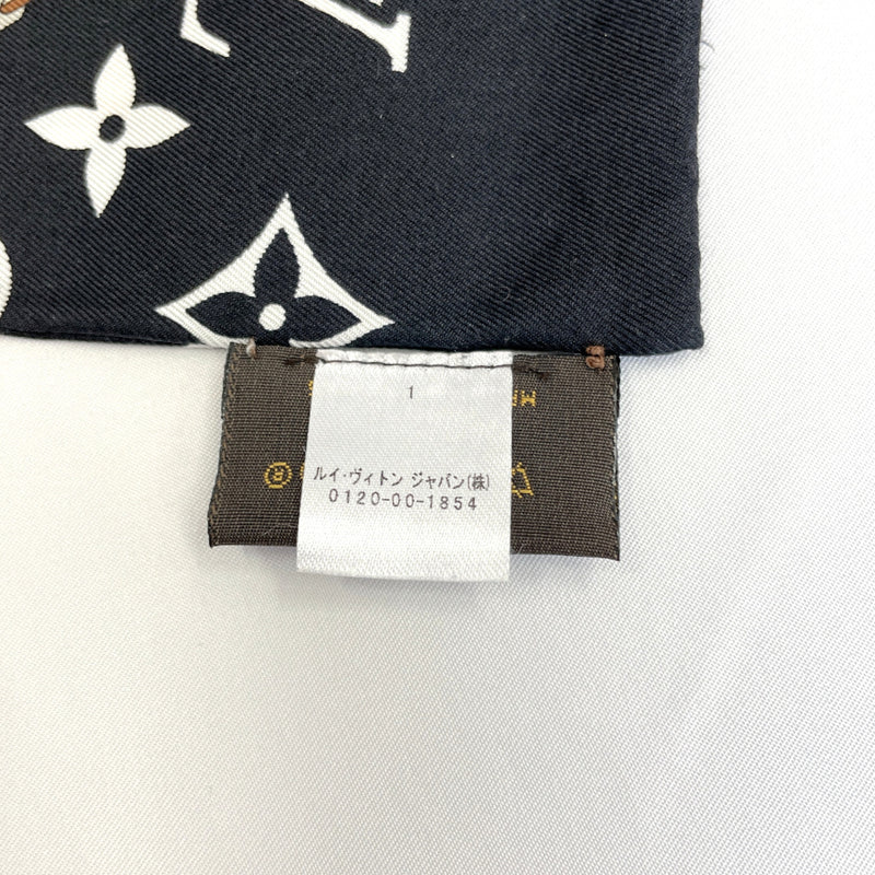 Louis Vuitton M78656 Silk Scarf Bandeau Confidential Monogram Used from  Japan