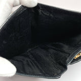 CHANEL purse purse with a clasp COCO Mark Matt caviar skin black Women Used - JP-BRANDS.com