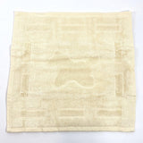 HERMES towel 101207M-02 Baby hand towel CARRE DADA cotton/Rayon white Off-white (JAUNE AMOU) New - JP-BRANDS.com