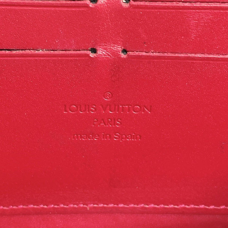 LOUIS VUITTON purse M91981 Zippy wallet Monogram Vernis Red Pomdamul Women Used - JP-BRANDS.com