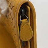 BOTTEGAVENETA purse Intrecciato leather yellow Women Used - JP-BRANDS.com