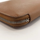 HERMES purse Azap Long Silk in Epsom Brown □M unisex Used - JP-BRANDS.com