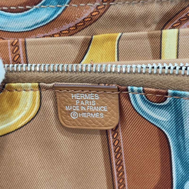 HERMES purse Azap Long Silk in Epsom Brown □M unisex Used - JP-BRANDS.com