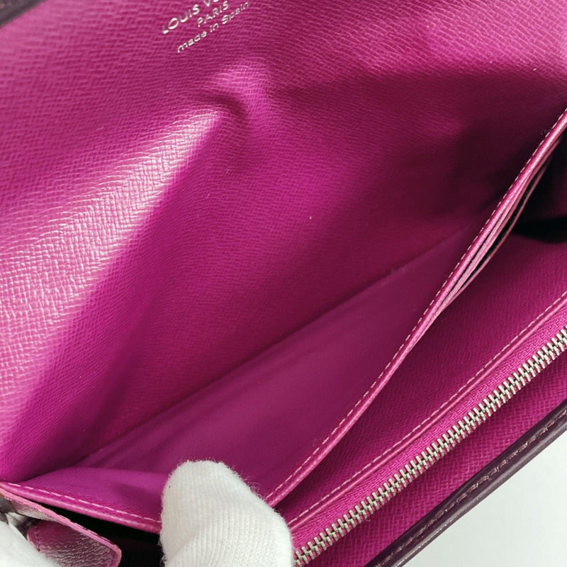 LOUIS VUITTON purse M6374K Portefeiulle Sarah Epi Leather purple Women Used - JP-BRANDS.com