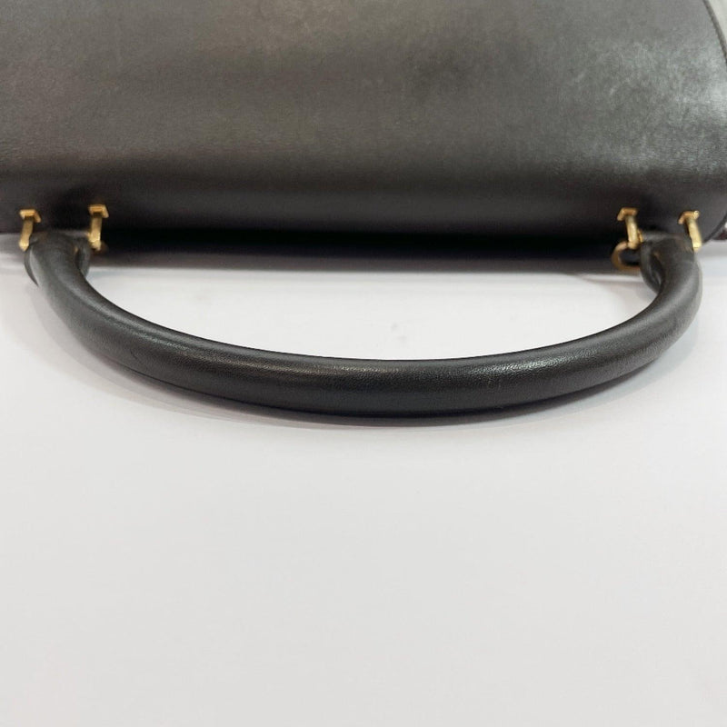 CELINE Handbag Trapeze 2way leather/Suede Brown Women Used - JP-BRANDS.com
