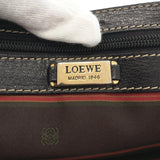 LOEWE Shoulder Bag Twist vintage leather Black Brown Women Used - JP-BRANDS.com