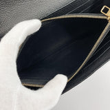 LOUIS VUITTON purse M61882 Portefeiulle Sarah Monogram unplant Black Women Used - JP-BRANDS.com