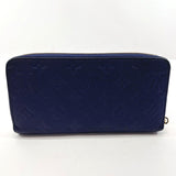 LOUIS VUITTON purse M60943 Zippy wallet Monogram unplant blue Women Used - JP-BRANDS.com