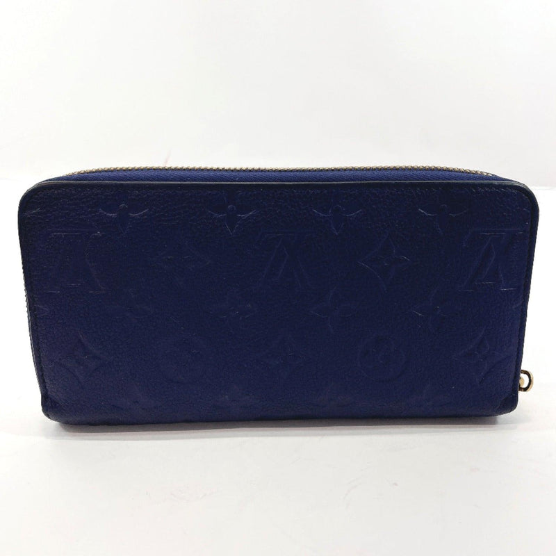 LOUIS VUITTON purse M60943 Zippy wallet Monogram unplant blue Women Used - JP-BRANDS.com