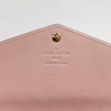 LOUIS VUITTON purse M58039 Portefeiulle Sarah Leyure Monogram Vernis pink Women Used - JP-BRANDS.com