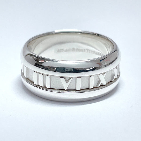 TIFFANY&Co. Ring Atlas Silver925 18 Silver Women Used