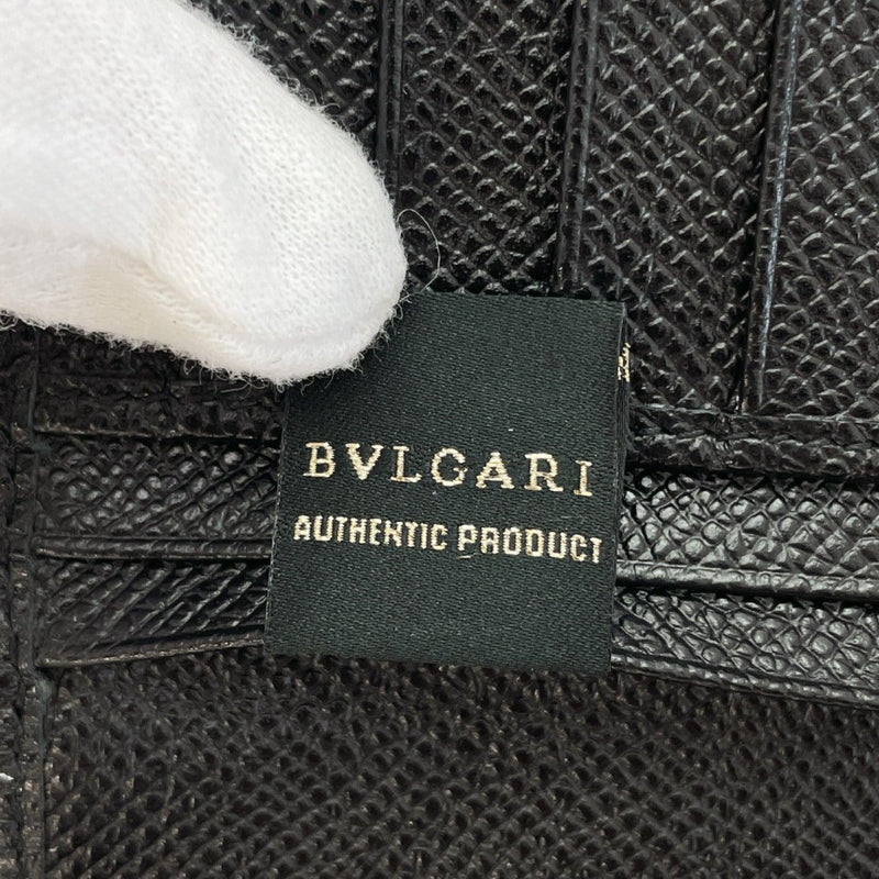 BVLGARI purse 283810 Bulgari Bulgari leather Black mens Used - JP-BRANDS.com