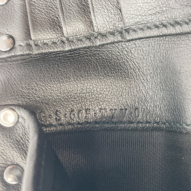 VALENTINO GARAVANI wallet Rock studs Undercover collaboration leather Black unisex Used
