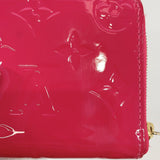 LOUIS VUITTON coin purse M93054 Zippy coin purse Monogram Vernis pink Women Used - JP-BRANDS.com