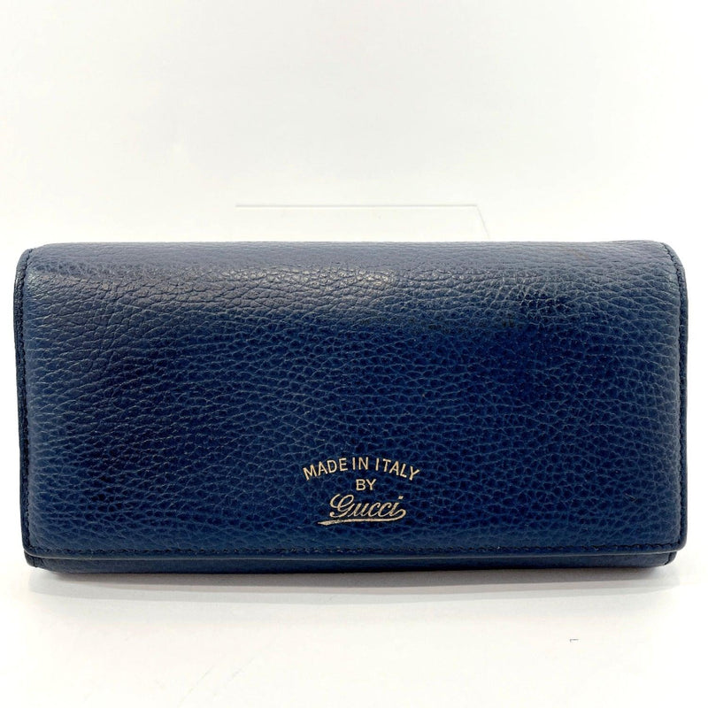 GUCCI purse 354498 leather Navy blue Women Used - JP-BRANDS.com
