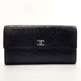CHANEL purse Camelia leather Black Women Used - JP-BRANDS.com