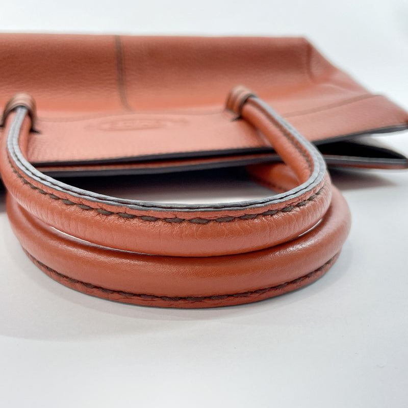 TOD’S Handbag leather Brown Women Used