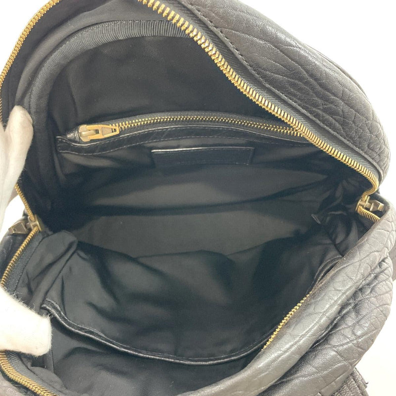 Alexander Wang Backpack Daypack Rocky leather Black Women Used ...
