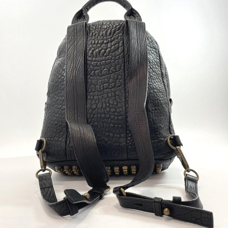 Alexander Wang Backpack Daypack Rocky leather Black Women Used - JP-BRANDS.com