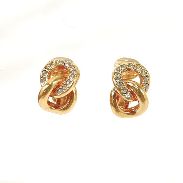 Christian Dior Earring metal gold Women Used